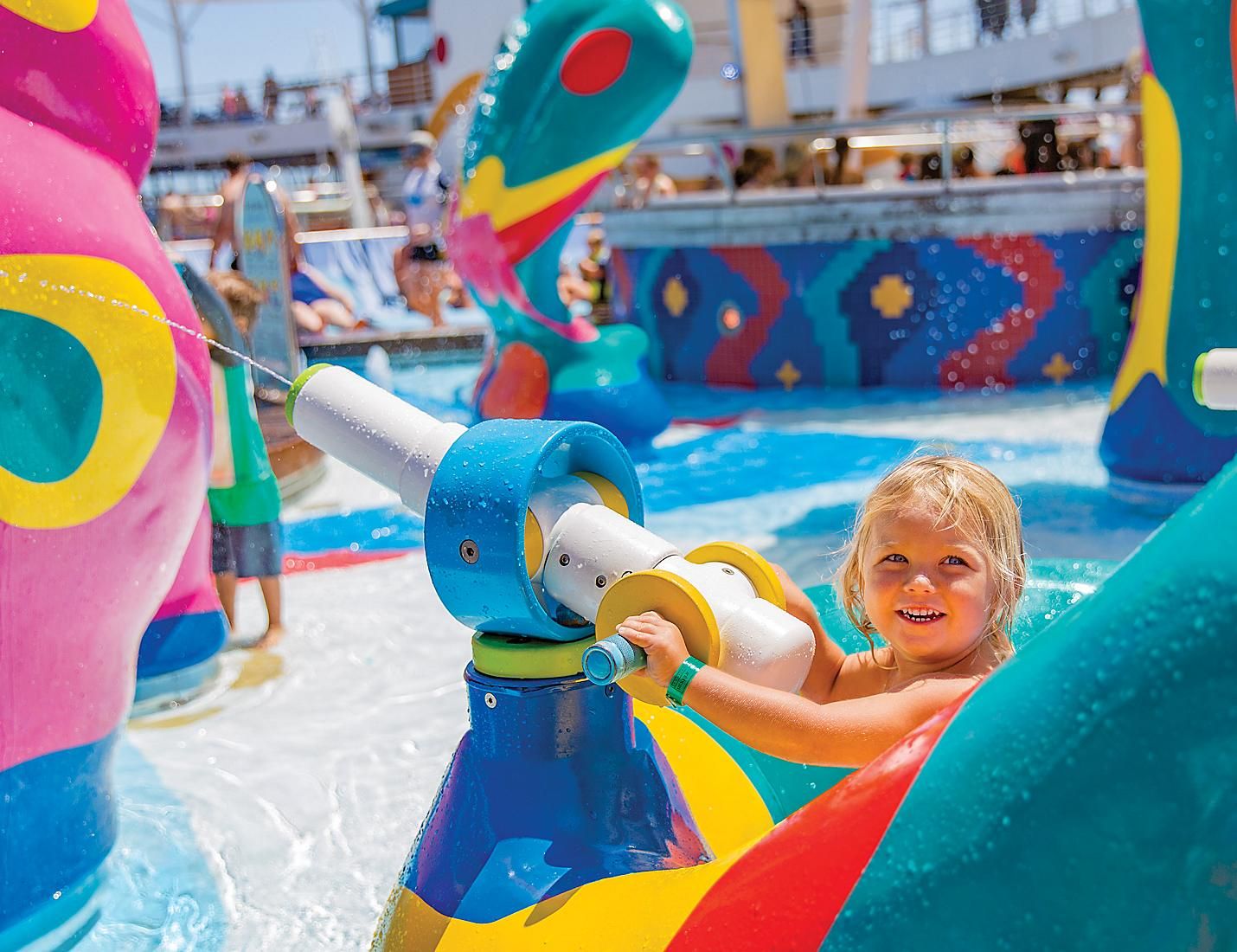 H2O Zone Water Park on the Quantum of the Seas