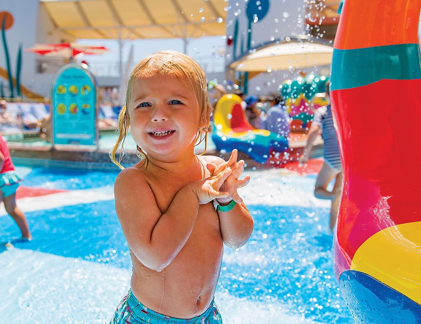 H2O Zone Water Park on the Quantum of the Seas