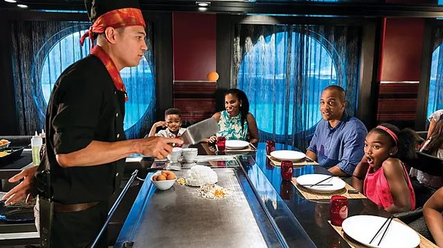 Izumi Hibachi & Sushi on the Allure of the Seas
