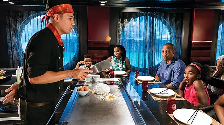 Izumi Hibachi & Sushi on the Allure of the Seas