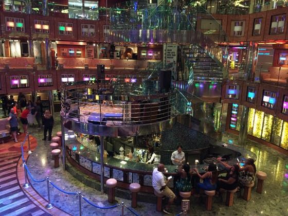 Lobby Bar on the Radiance of the Seas