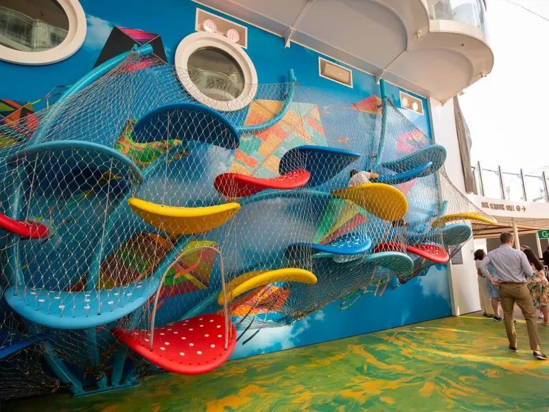 Luckey Climber on the Wonder of the Seas