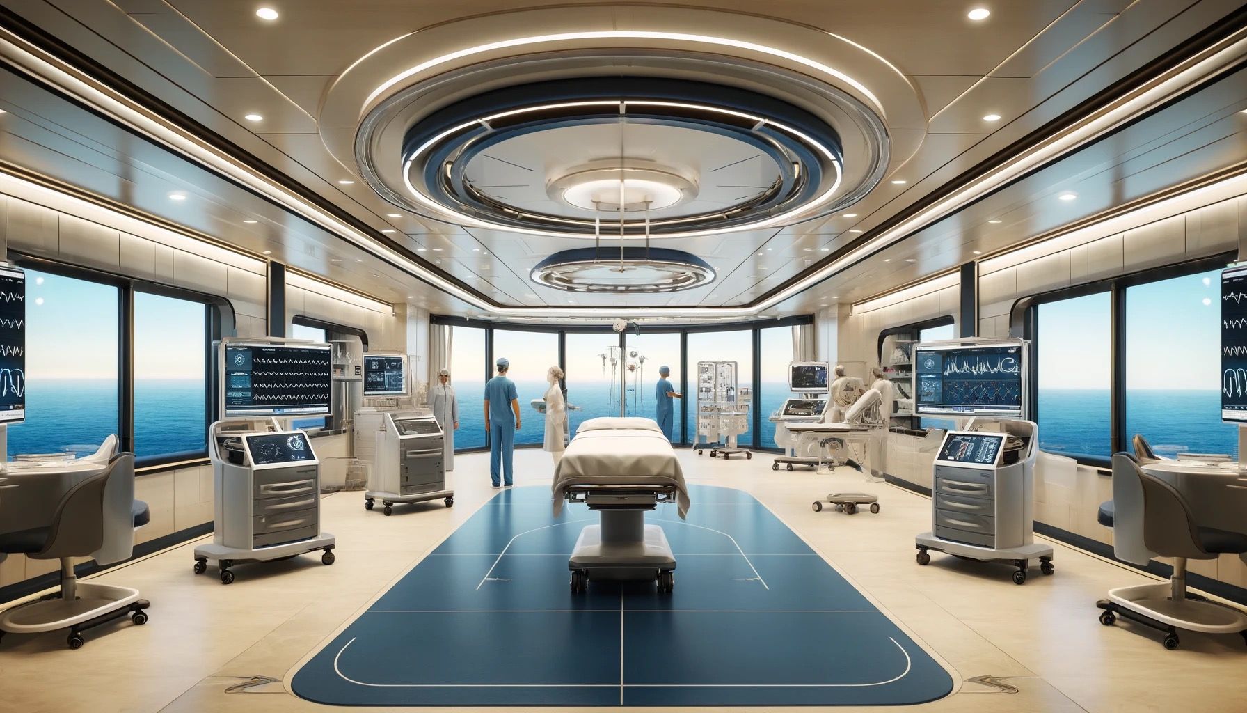 Medical Facility on the Radiance of the Seas