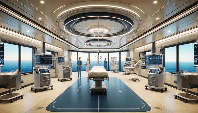 Medical Facility on the Radiance of the Seas