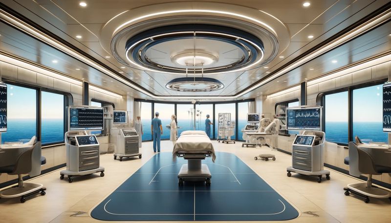 Medical Facility on the Utopia of the Seas