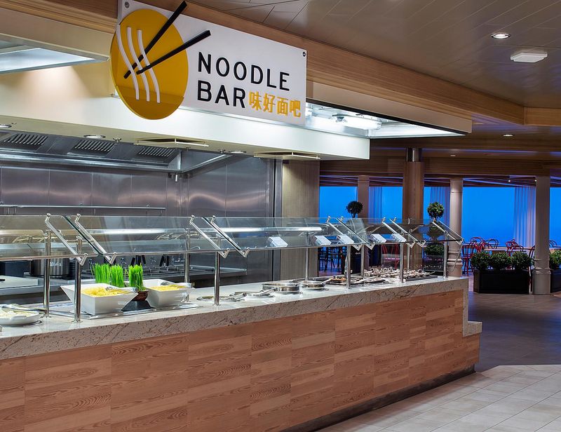 Noodle Bar on the Spectrum of the Seas