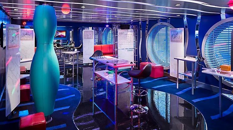 Optix Teen Disco on the Radiance of the Seas