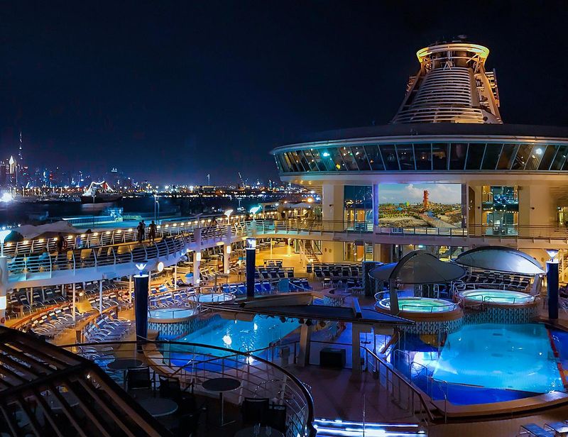 Outdoor Movie Nights on the Harmony of the Seas