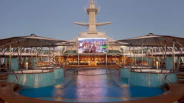 Outdoor Movie Nights on the Ovation of the Seas
