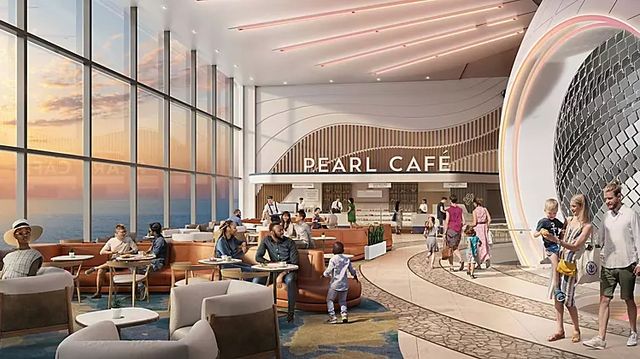 Pearl Cafe on the Icon of the Seas