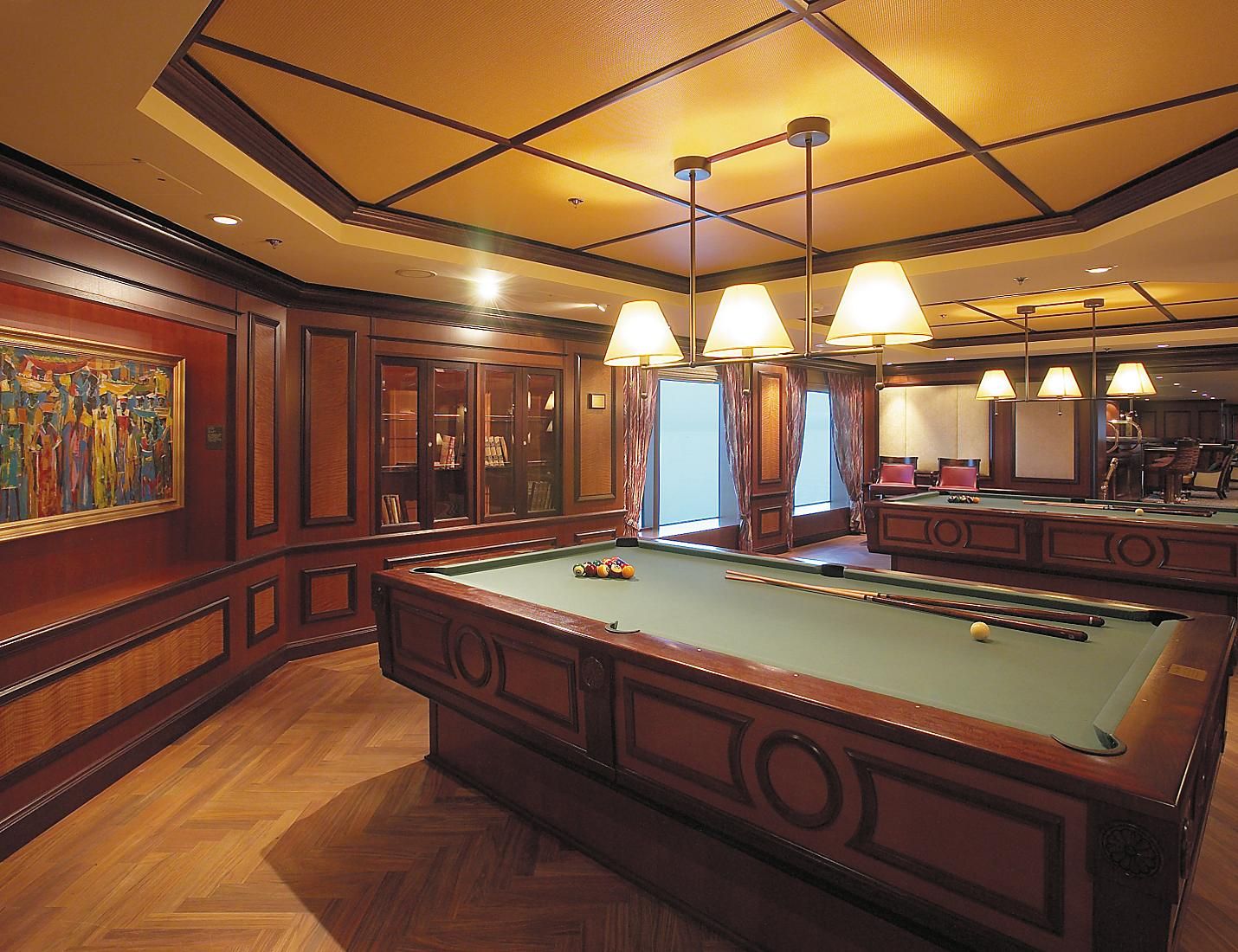 Pool Table on the Jewel of the Seas