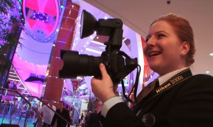 Portrait Studio on the Serenade of the Seas