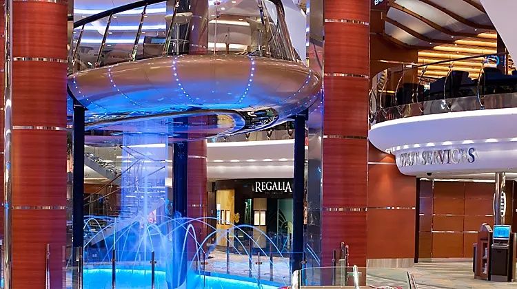 Promenade Shops on the Harmony of the Seas