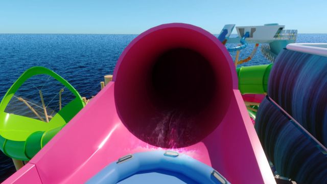 Slide Entrance on the Icon of the Seas
