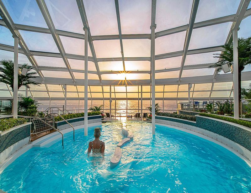 Solarium on the Jewel of the Seas