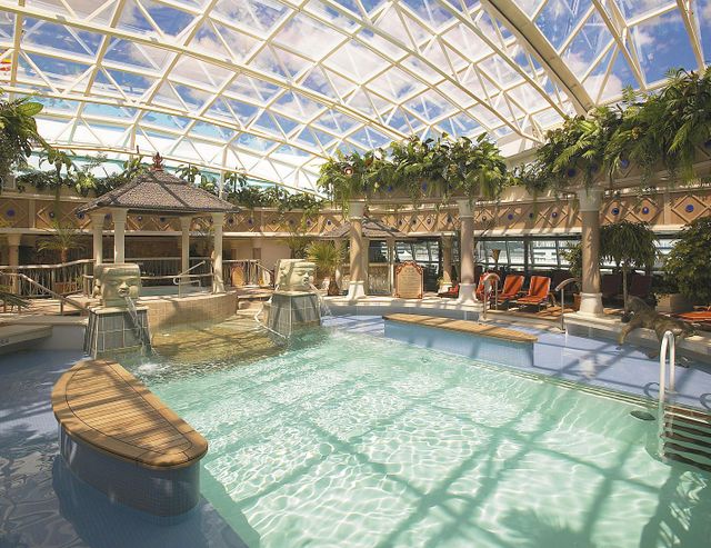 Solarium on the Utopia of the Seas