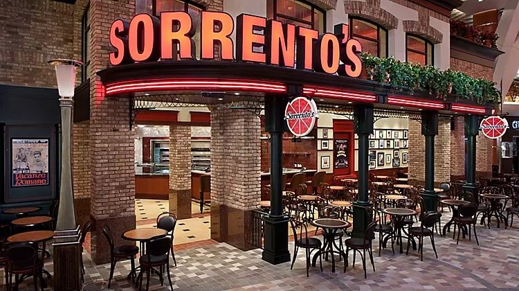 Sorrento's Pizza on the Anthem of the Seas