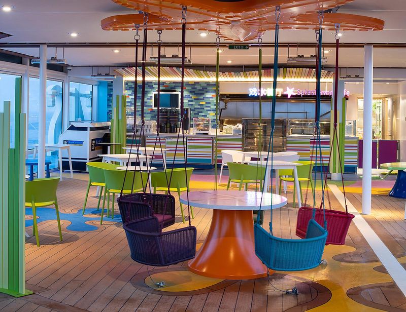 Splashaway Café on the Spectrum of the Seas