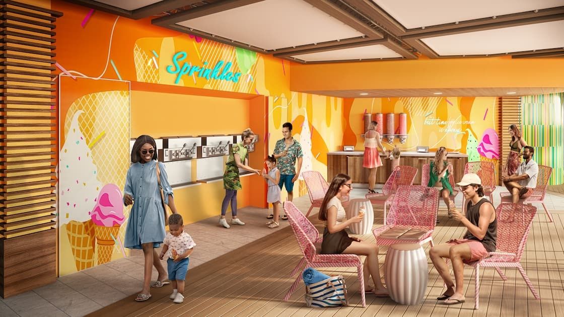 Sprinkles on the Star of the Seas