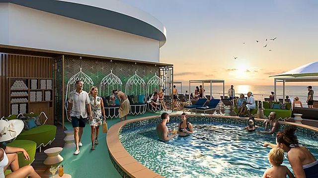 Sun Deck on the Spectrum of the Seas