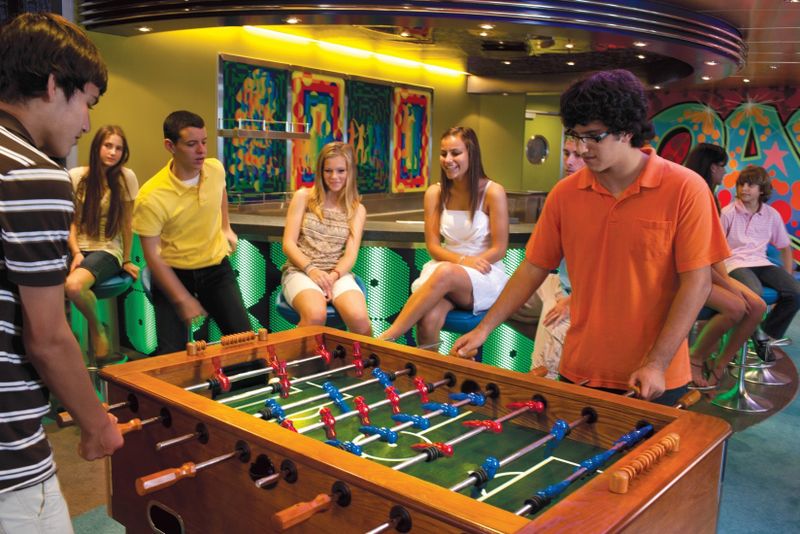 Teens on the Voyager of the Seas