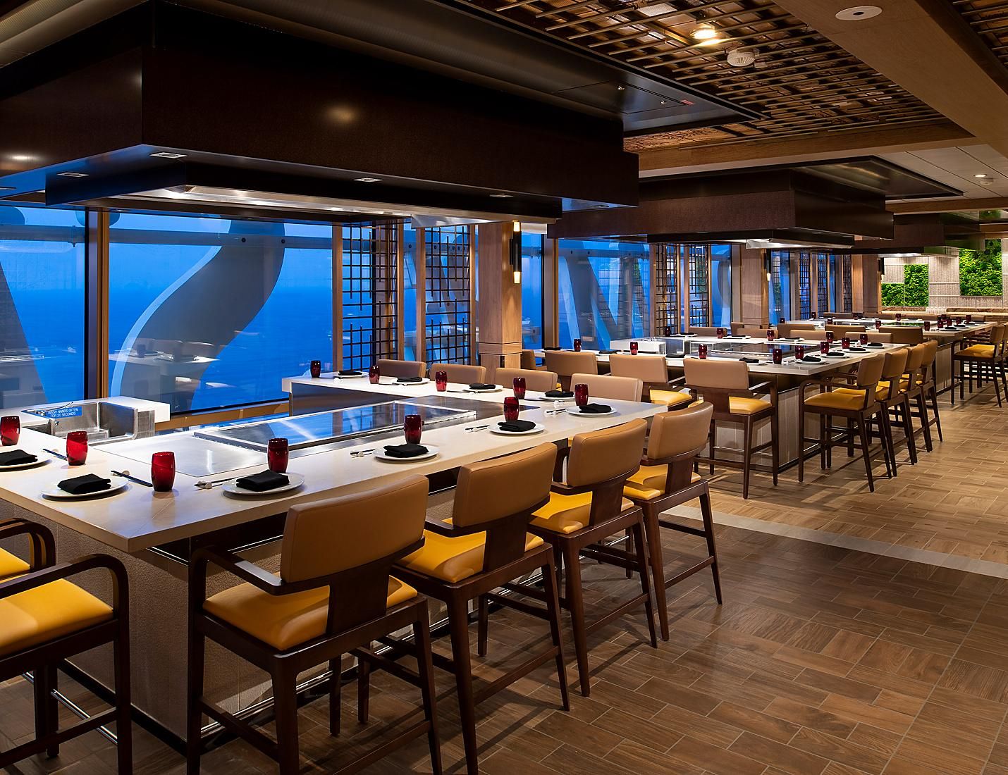 Teppanyaki on the Odyssey of the Seas