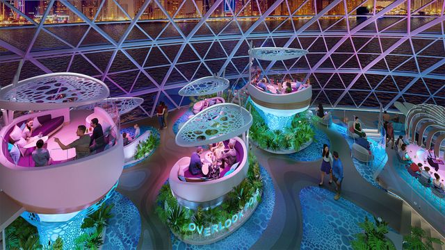 The Overlook Pods on the Legend of the Seas