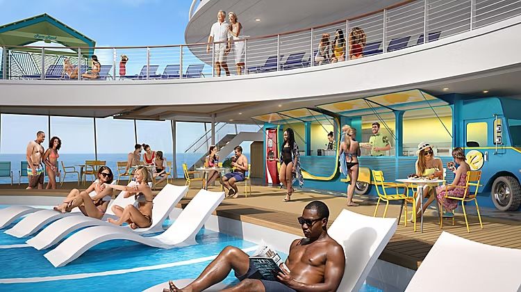 The Spare Tire on the Utopia of the Seas