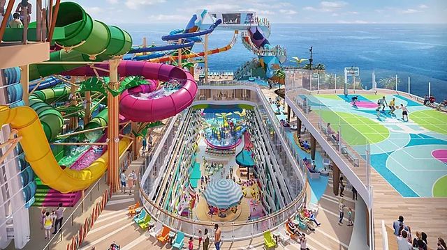 Thrill Island on the Star of the Seas