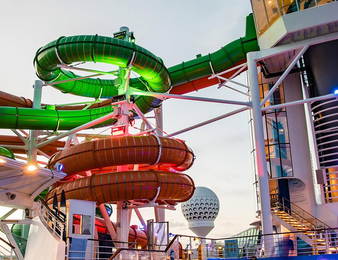 Typhoon And Cyclone on the Symphony of the Seas