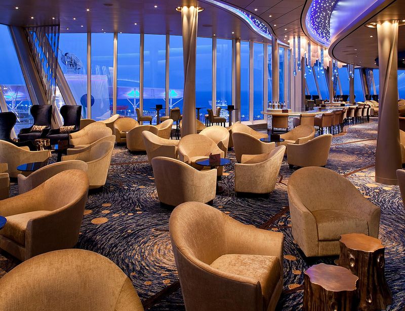 Viking Crown Lounge on the Freedom of the Seas