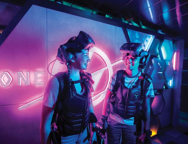 Virtual Adventure Zone on the Odyssey of the Seas