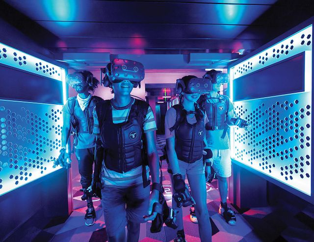 Virtual Adventure Zone on the Odyssey of the Seas