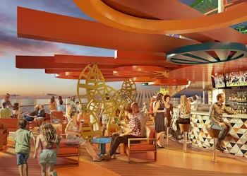 Scenic Overlook Bar on the Carnival Festivale