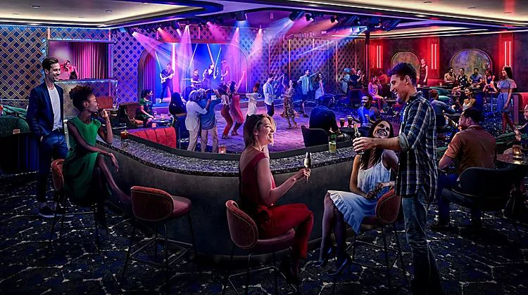 Sound Cellar on the Ovation of the Seas