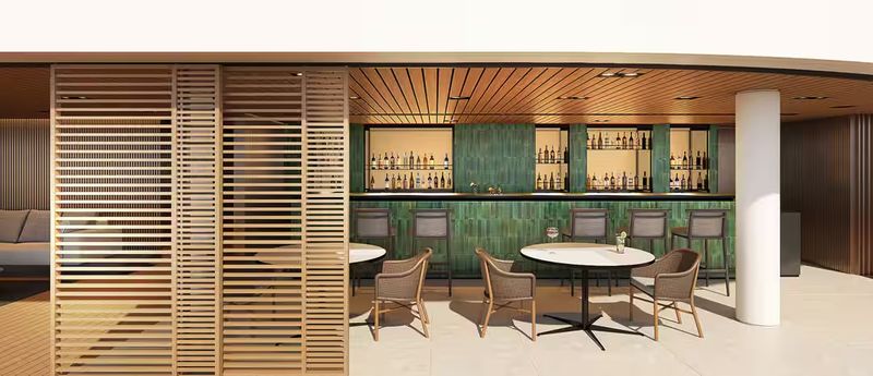 The Haven Bar on the Norwegian Encore