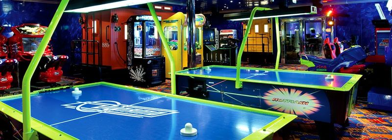 The Vault Retrocade on the Carnival Festivale
