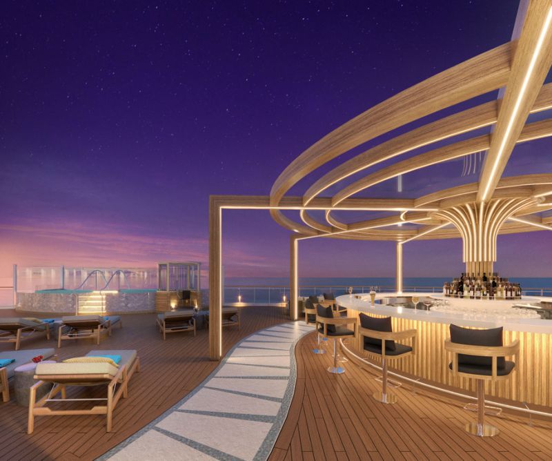 Vibe Bar on the Norwegian Getaway