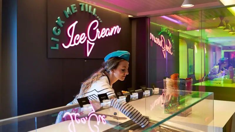 Lick Me Till… Ice Cream on the Brilliant Lady