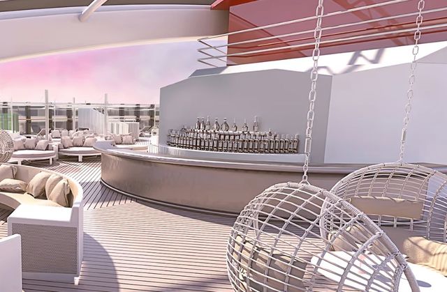 Richard’s Rooftop Bar on the Resilient Lady