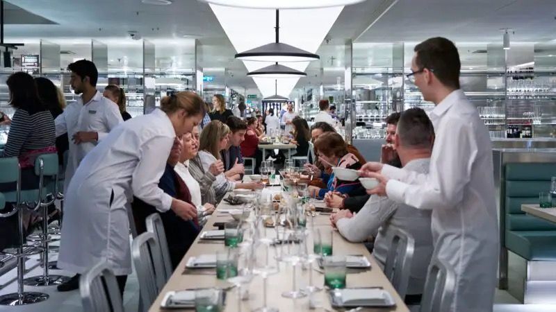 The Test Kitchen on the Scarlet Lady