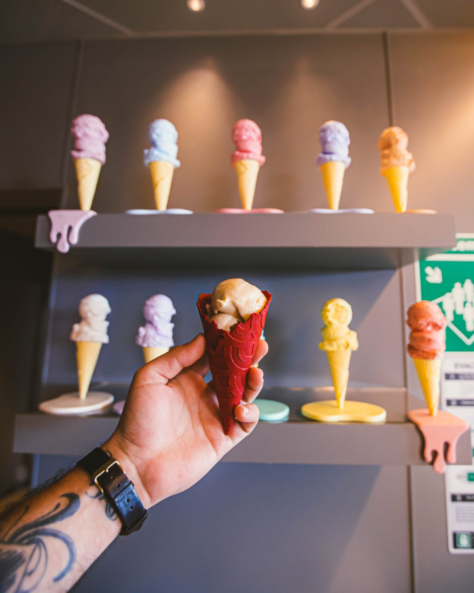 Lick Me Till… Ice Cream on Scarlet Lady