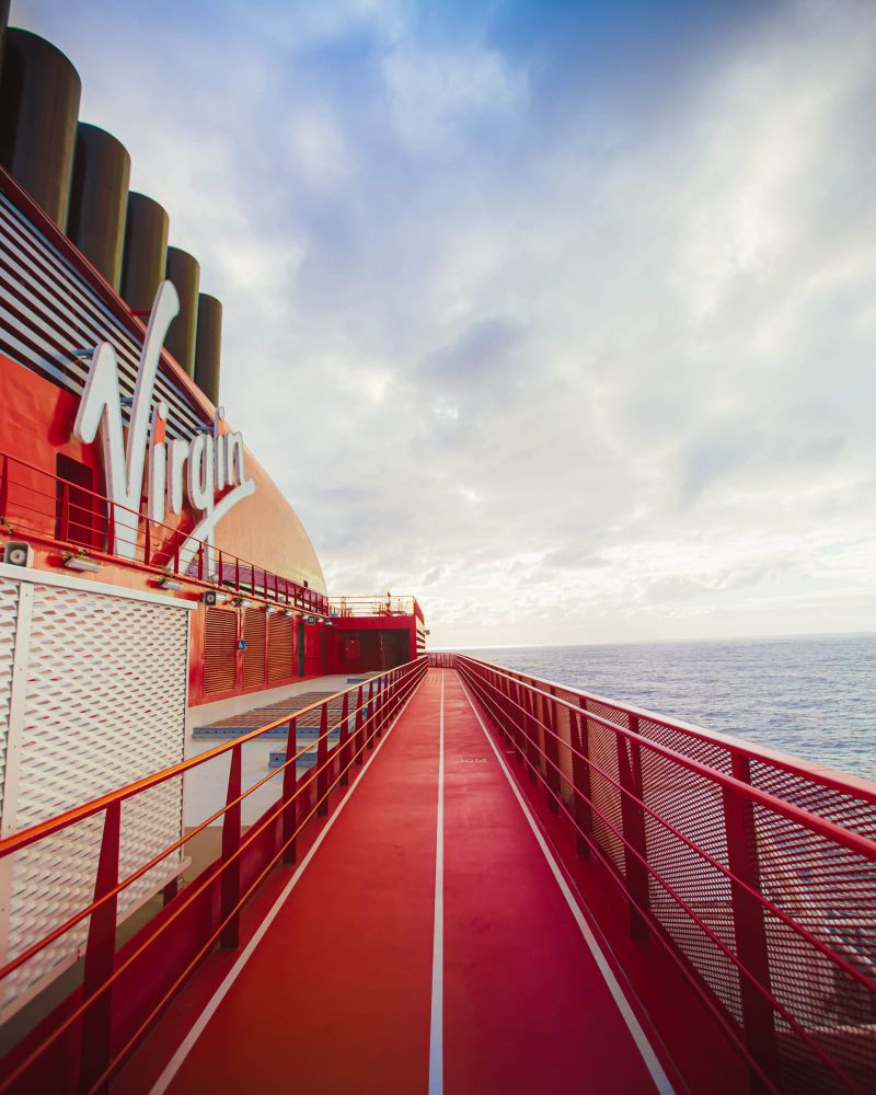 The Runway on the Valiant Lady
