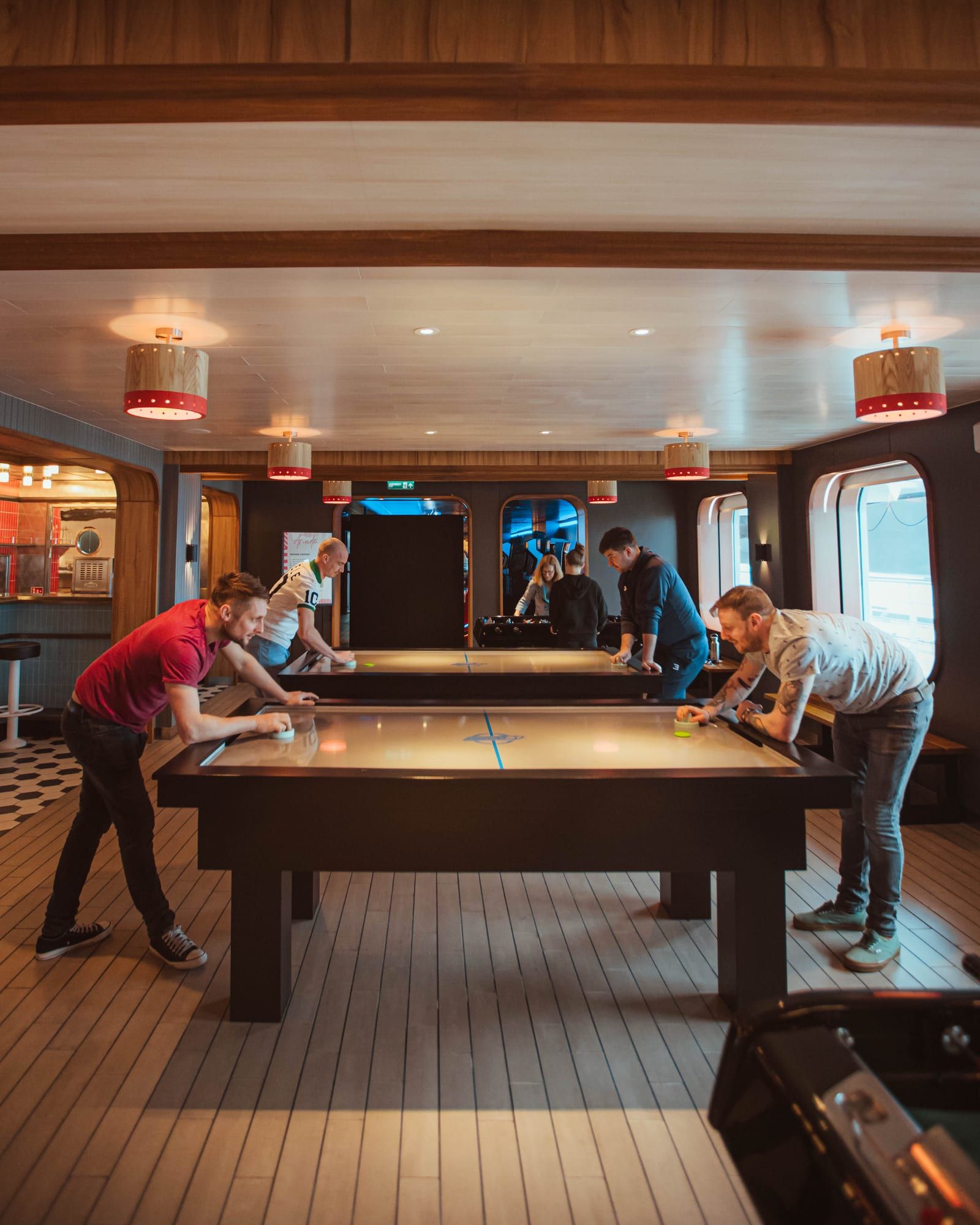 The Social Club on Scarlet Lady
