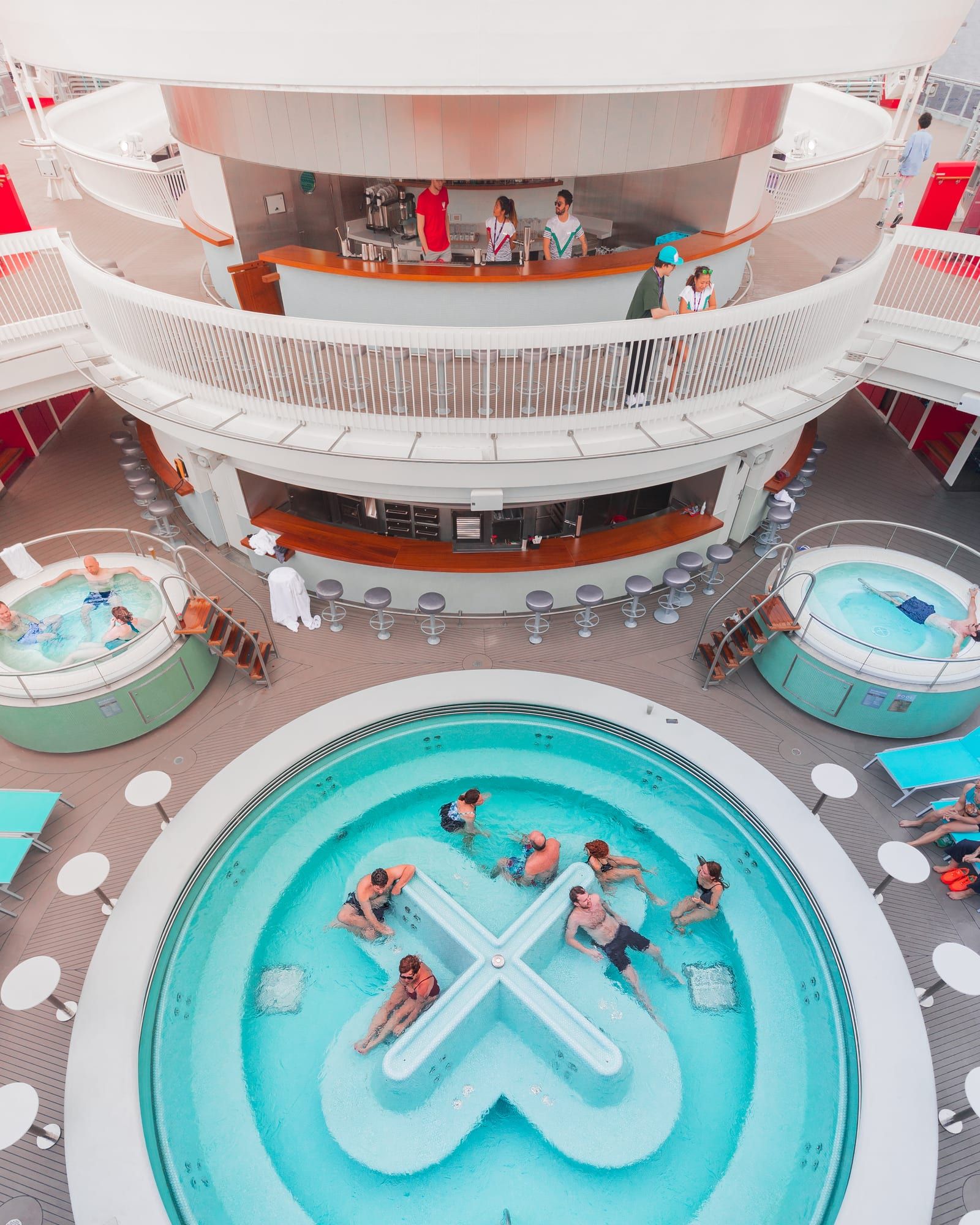 Well Being Pool on Scarlet Lady