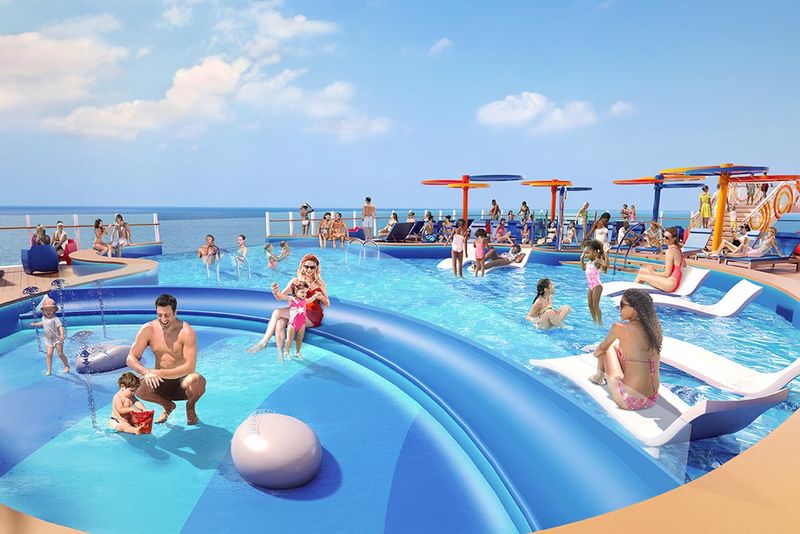 Vista Pool on the Carnival Festivale